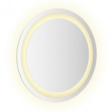 Oglindă de baie cu LED, 40 cm, rotundă - Img 8