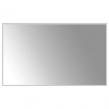 Oglindă de baie cu LED, 60x100 cm - Img 2