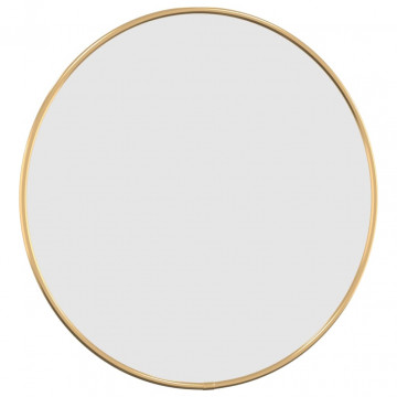 Oglindă de perete rotundă, auriu, Ø 40 cm - Img 3