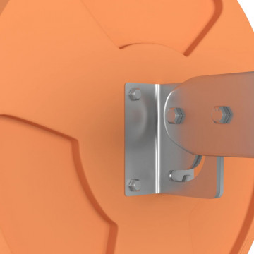 Oglindă trafic convexă exterior, portocaliu Ø30 cm policarbonat - Img 8