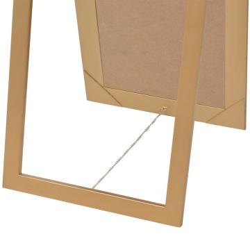 Oglindă verticală în stil baroc 160 x 40 cm auriu - Img 6