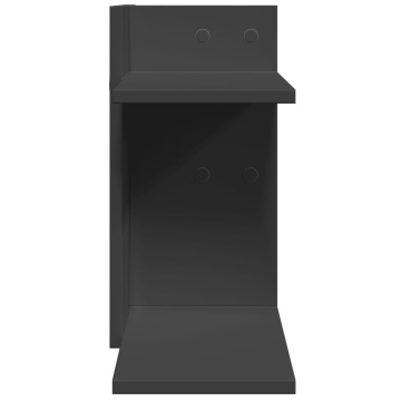 Organizator birou, negru, 42x21,5x42 cm lemn prelucrat - Img 8