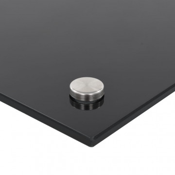 Panou antistropi de bucătărie negru 100x50 cm sticlă securizată - Img 7