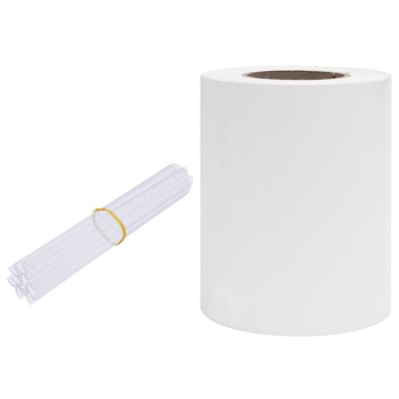 Panou de intimitate grădină, alb, 35 x 0,19 m, PVC - Img 2