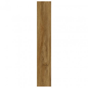 Panouri de perete aspect lemn, maro, 2,06 m², PVC - Img 2