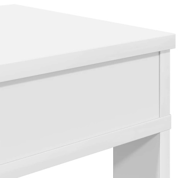 Pantofar, alb, 60x30x98 cm, lemn prelucrat - Img 6