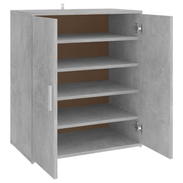 Pantofar, gri beton, 60x35x70 cm, PAL - Img 2