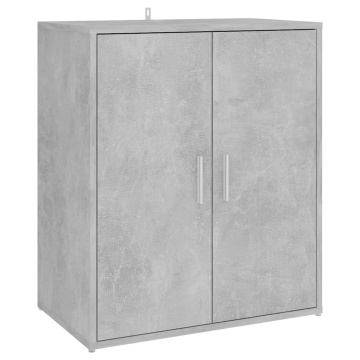 Pantofar, gri beton, 60x35x70 cm, PAL - Img 8