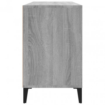 Pantofar, gri sonoma, 102x36x60 cm, lemn prelucrat - Img 5