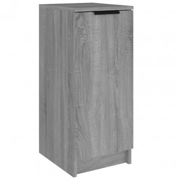 Pantofar, gri sonoma, 30x35x70 cm, lemn compozit - Img 2
