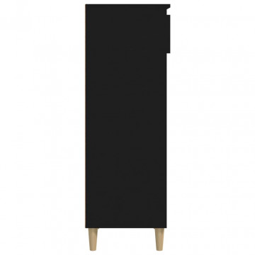 Pantofar, negru, 40x36x105 cm, lemn compozit - Img 7