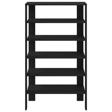 Pantofar, negru, 61x32x105 cm, lemn prelucrat - Img 4