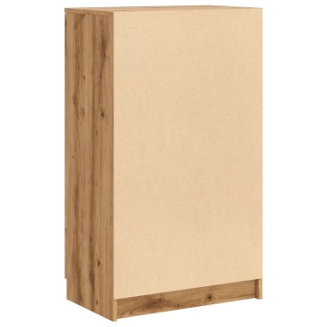 Pantofar, stejar artizanal, 59x35x100,5 cm, lemn prelucrat - Img 6