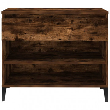 Pantofar, stejar fumuriu, 70x36x60 cm, lemn prelucrat - Img 6