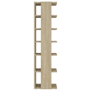 Pantofar, stejar sonoma, 27,5x27x102 cm, lemn prelucrat - Img 8