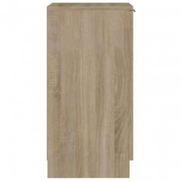 Pantofar, stejar sonoma, 30x35x70 cm, lemn compozit - Img 6