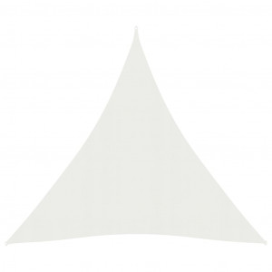 Pânză parasolar, alb, 4x5x5 m, HDPE, 160 g/m² - Img 1