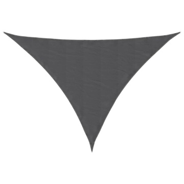 Pânză parasolar, antracit, 2,5x2,5x3,5 m, țesătură oxford - Img 2