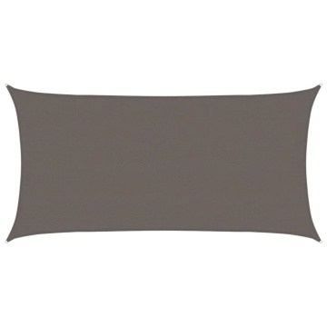 Pânză parasolar, antracit, 4x7 m, HDPE, 160 g/m² - Img 2