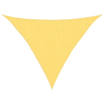 Pânză parasolar, bej, 2,5 x 2,5 x 3,5 m, HDPE, 160 g/m² - Img 2