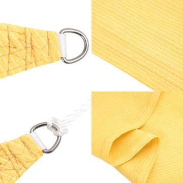 Pânză parasolar, bej, 3 x 4 m, HDPE, 160 g/m² - Img 6