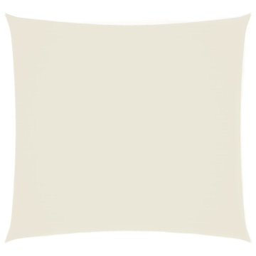 Pânză parasolar, crem, 3x3 m, țesătură oxford, pătrat - Img 2