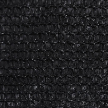 Pânză parasolar, negru, 2x5 m, HDPE, 160 g/m² - Img 6