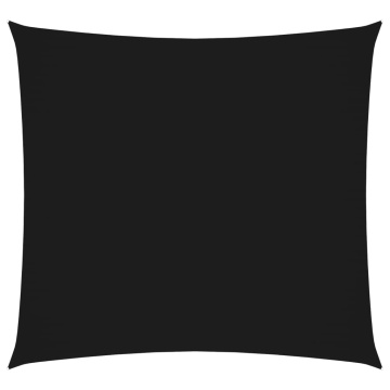 Pânză parasolar, negru, 5x5 m, țesătură oxford, pătrat - Img 2
