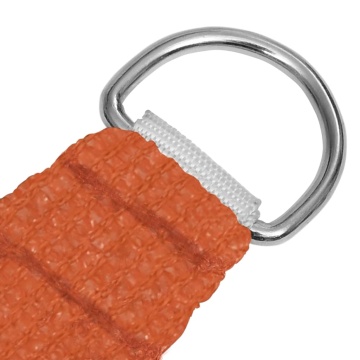 Pânză parasolar, portocaliu dreptunghiular 3x6 m HDPE 160 g/m² - Img 3