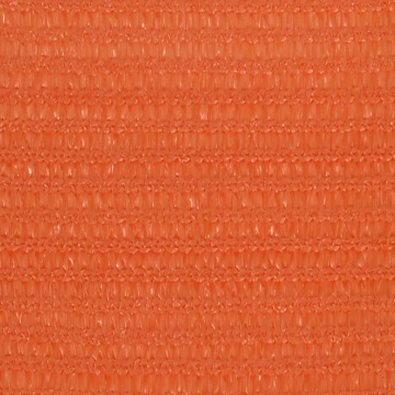 Pânză parasolar, portocaliu dreptunghiular 3x6 m HDPE 160 g/m² - Img 6