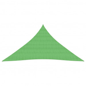 Pânză parasolar, verde deschis, 4x5x5 m, HDPE, 160 g/m² - Img 3