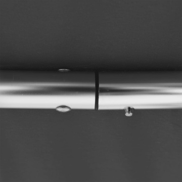 Parasolar barcă Bimini cu 4 arcuri, gri, 243x196x137 cm - Img 6