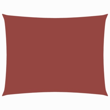 Parasolar, cărămiziu, 3,5x4,5 m, țesătură oxford dreptunghiular - Img 2