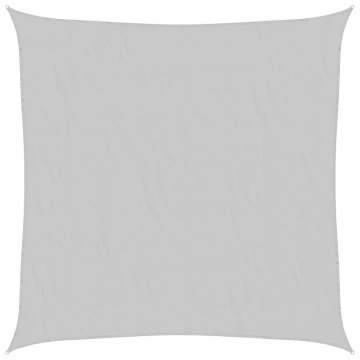 Parasolar, gri deschis, 4x4 m, 100% poliester Oxford - Img 2