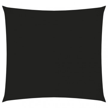 Parasolar, negru, 4x4 m, țesătură oxford, pătrat - Img 1