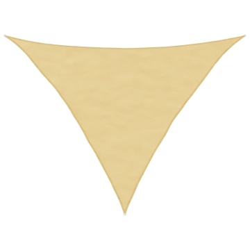 Parasolar, nisipiu, 3x3x4,24 m, 100% poliester Oxford - Img 2
