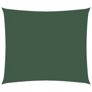 Parasolar verde închis 2,5x3 m țesătură oxford dreptunghiular - Img 2
