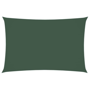 Parasolar, verde închis, 2x4 m, țesătură oxford, dreptunghiular - Img 2