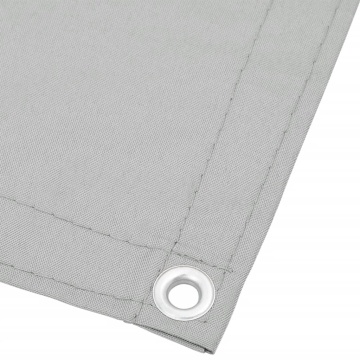 Paravan de balcon gri deschis 75x300 cm 100% poliester oxford - Img 4