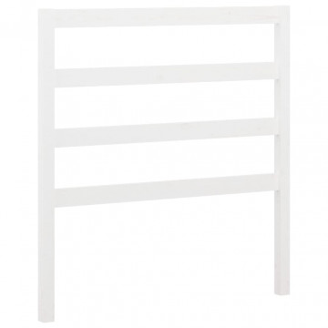Pat de zi extensibil, alb, 2x(90x200) cm, lemn masiv de pin - Img 6