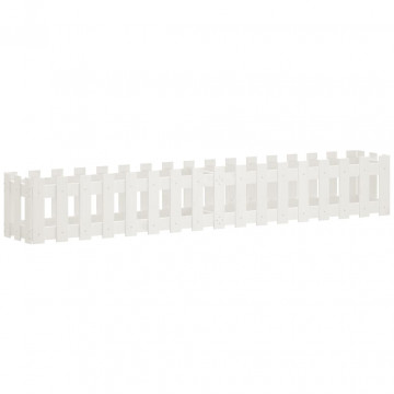 Pat înălțat grădină design gard 200x30x30 cm lemn impregnat pin - Img 2
