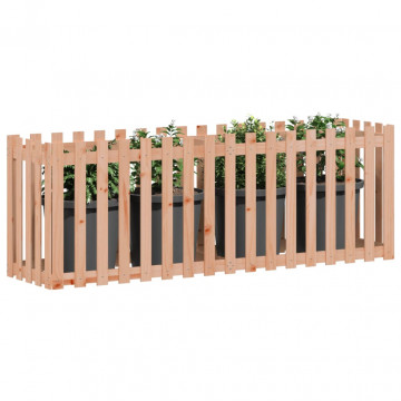 Pat înălțat grădină design gard 200x50x70 cm lemn impregnat pin - Img 3