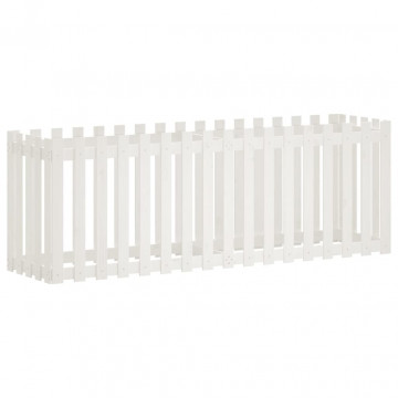 Pat înălțat grădină design gard 200x50x70 cm lemn impregnat pin - Img 2