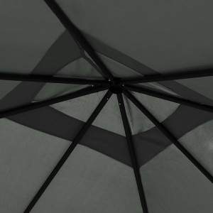 Pavilion, antracit, 3x3x2,6 m, 160 g/m² - Img 2