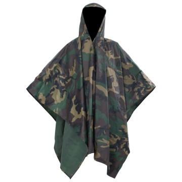 Pelerină de ploaie Army pentru camping/drumeție/camuflaj - Img 1