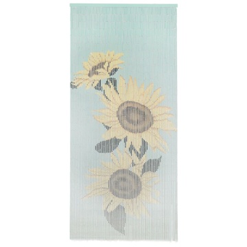 Perdea de ușă pentru insecte, 90 x 200 cm, bambus - Img 1