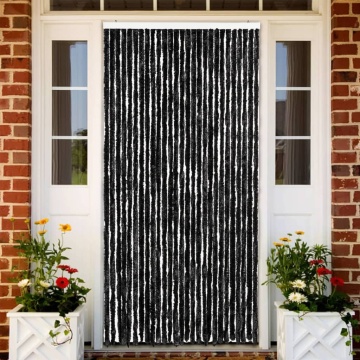 Perdea pentru insecte, antracit, 118 x 220 cm, Chenille - Img 1