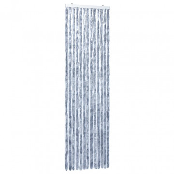 Perdea pentru insecte, argintiu, 90x200 cm, chenille - Img 3
