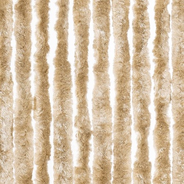 Perdea pentru insecte, bej, 118 x 220 cm, Chenille - Img 5