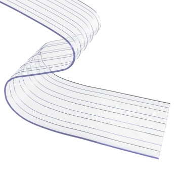 Perdea pentru ușă, transparent, 300 mmx2,6 mm 25 m, PVC - Img 5